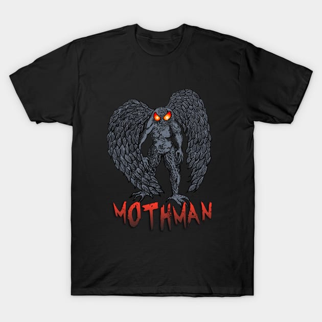 Mothman T-Shirt by theartofron